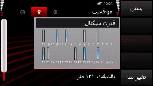 وضعیت ماهواره GPS